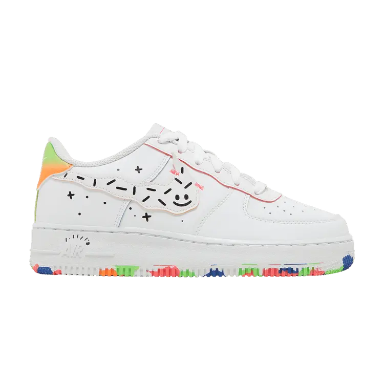 

Кроссовки Nike Air Force 1 LV8 GS 'Drawing', белый