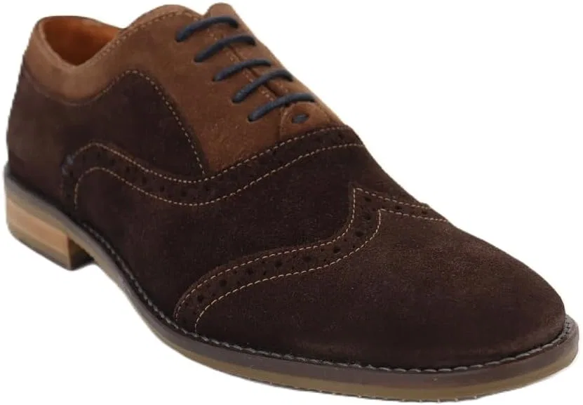 Туфли Schmoove Men's Broadway Perfos Lace-Up Semi-Shoe, Braun Roger 21 — фото 3