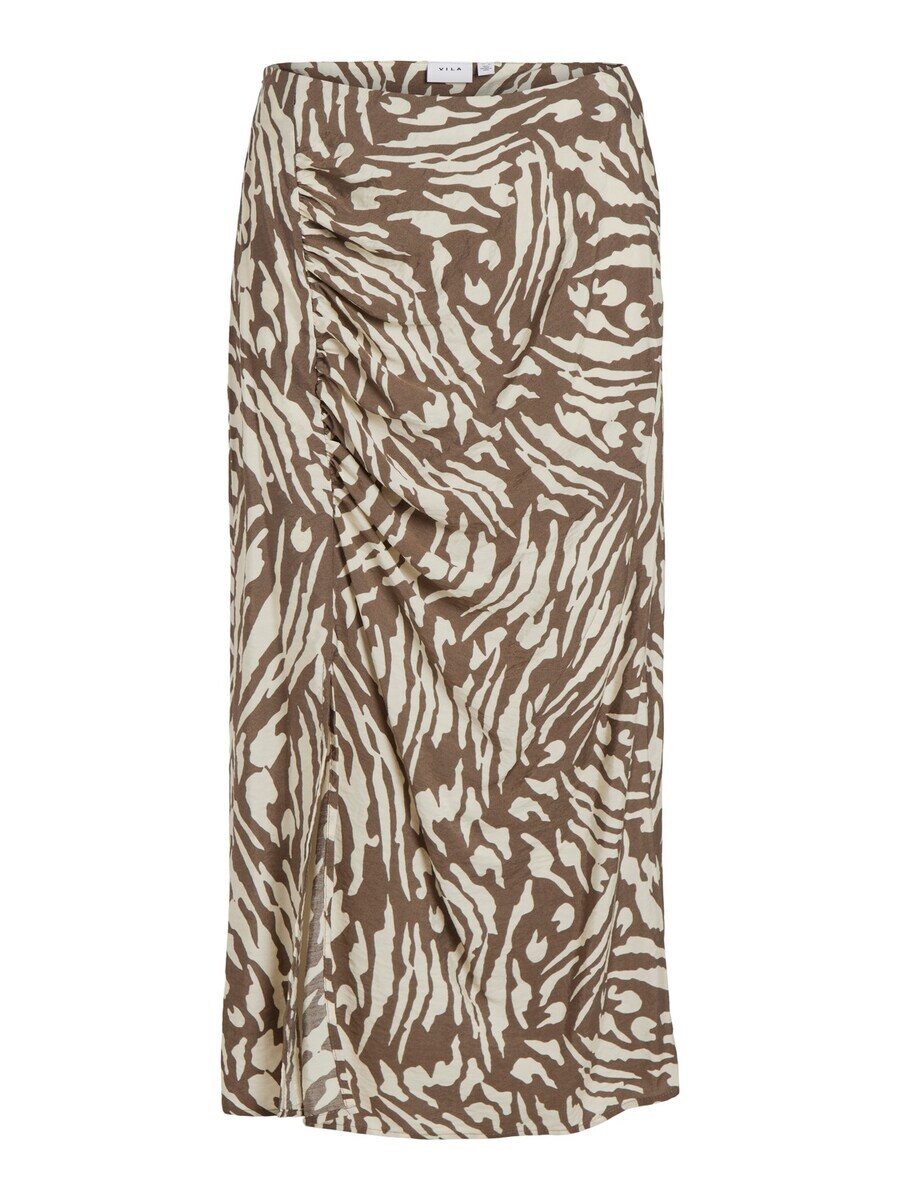 

Юбка VILA Skirt, бежевый/коричневый