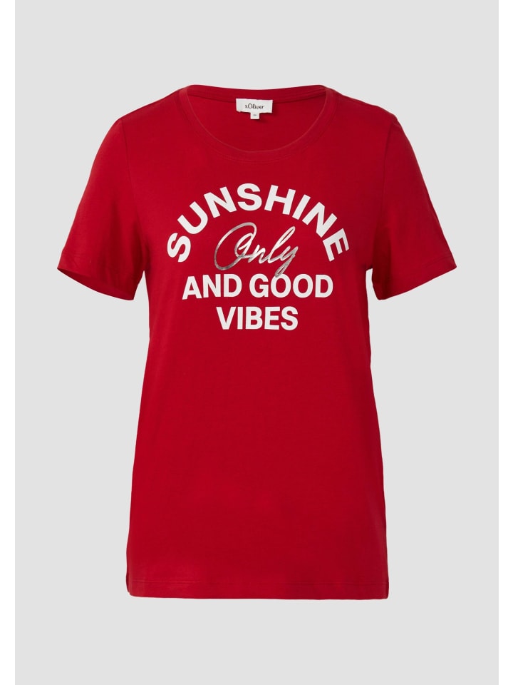 

Футболка цвета 35D0_маково-красный s.Oliver