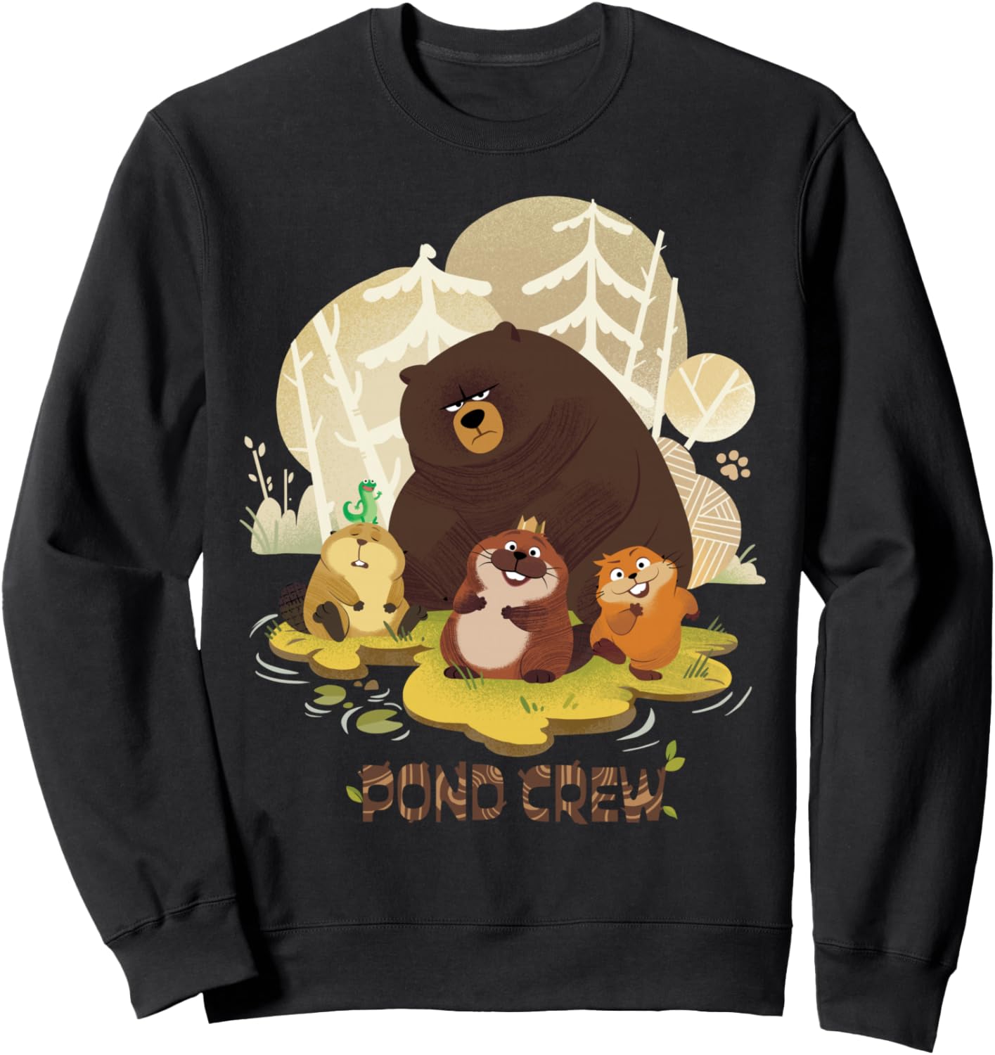 

Disney Pixar Хопперс Понд Крю Мейбл Кинг Джордж Эллен Том Толстовка, черный