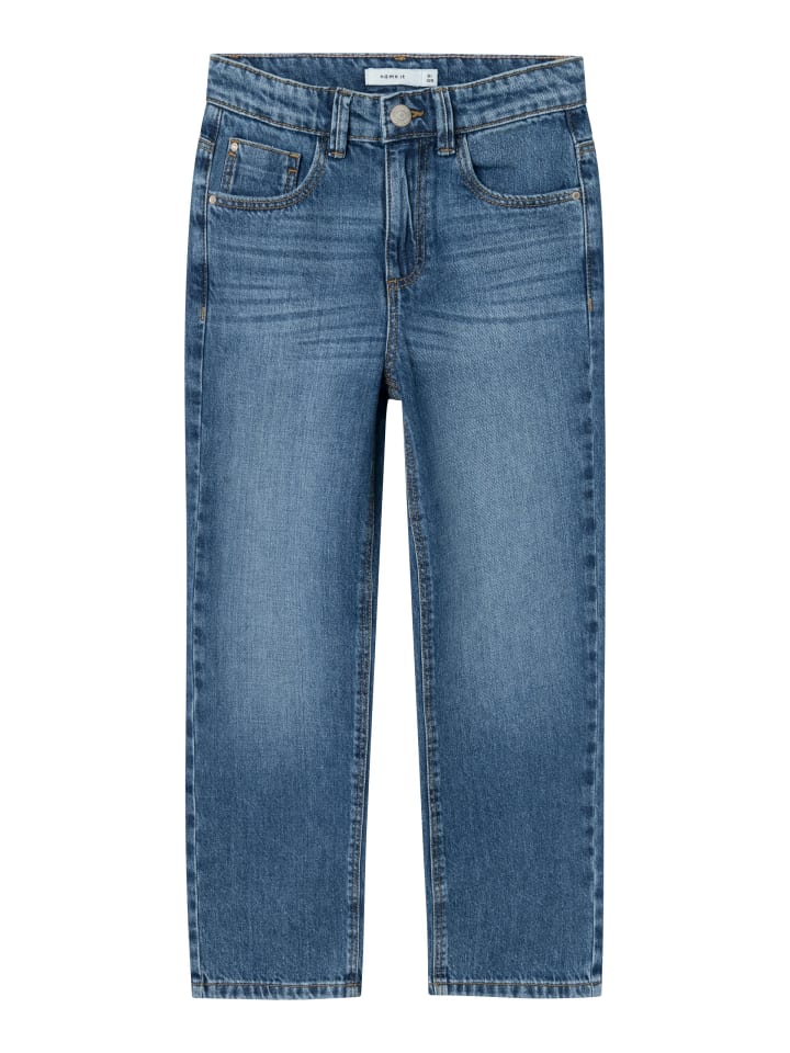 

Джинсы name it, темно-синий деним