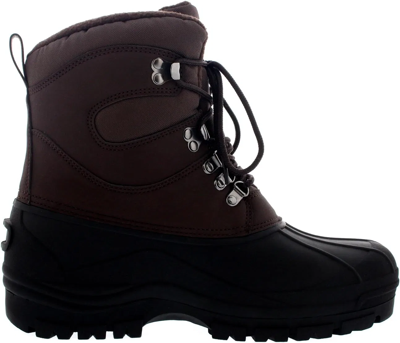 Ботинки POLAR Herren Schneestiefel, wasserdicht, zum Wandern, Wandern, kurze Stiefeletten, Brown — фото 4