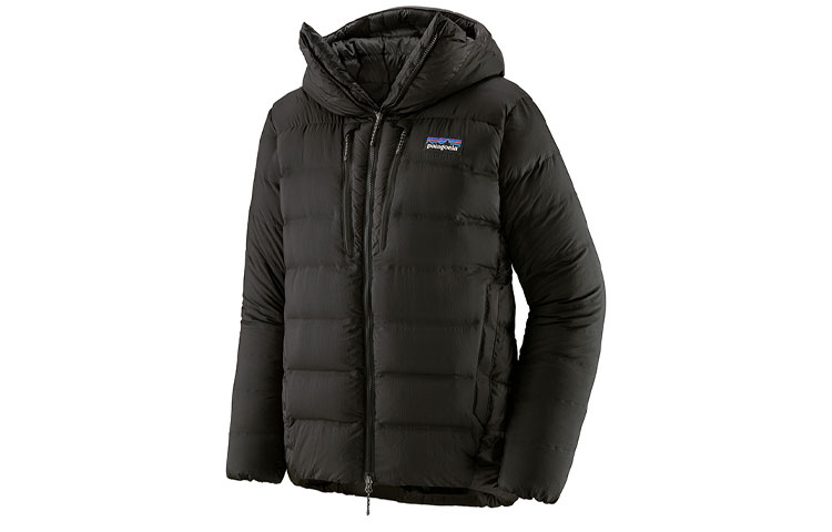 

Пуховая куртка мужская с капюшоном, средней плотности, другие Patagonia, черный/blk