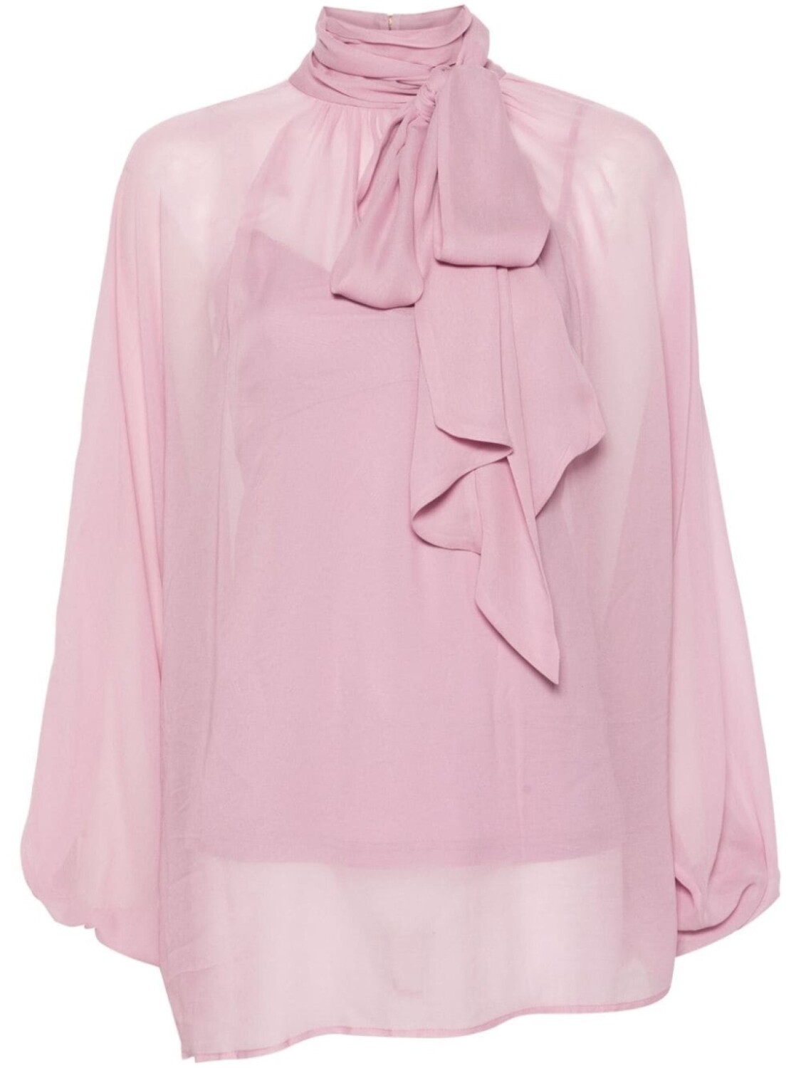 

ZIMMERMANN блузка Illustration Batwing, фиолетовый