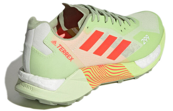 Кроссовки terrex agravic ultra trail running shoes 'almost lime' Adidas, зеленый — фото 4