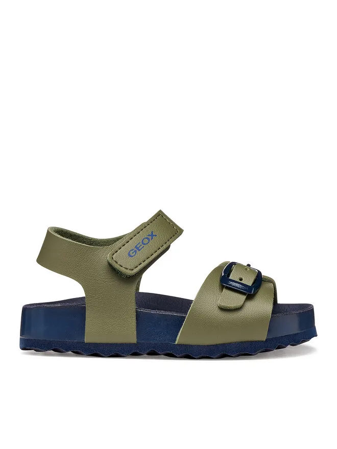 Geox Сандалии B Sandal Chalki Boy B652QA 000BC CD3F4 S зеленый