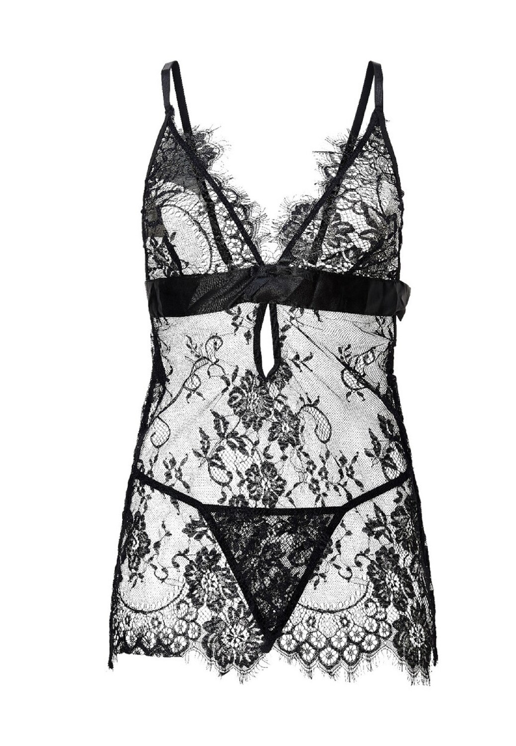 

LingaDore Пеньюар в черном цвете