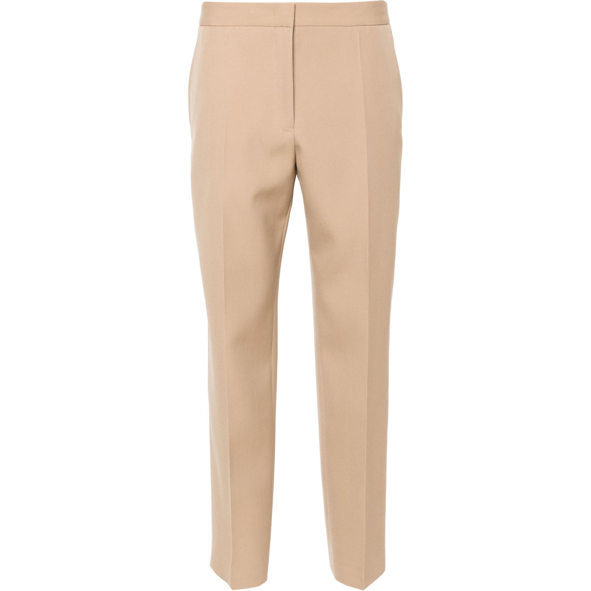 

Зауженные укороченные брюки JIL SANDER, Camel Beige