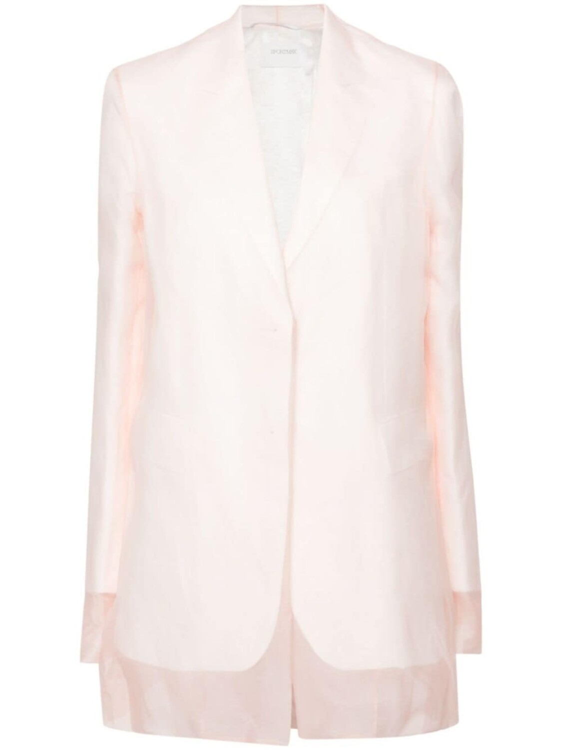 

Sportmax многослойный блейзер, розовый