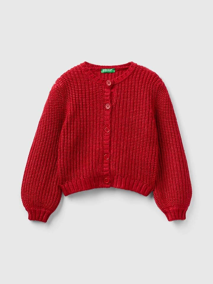 

Кардиган Benetton Cardigan, красный