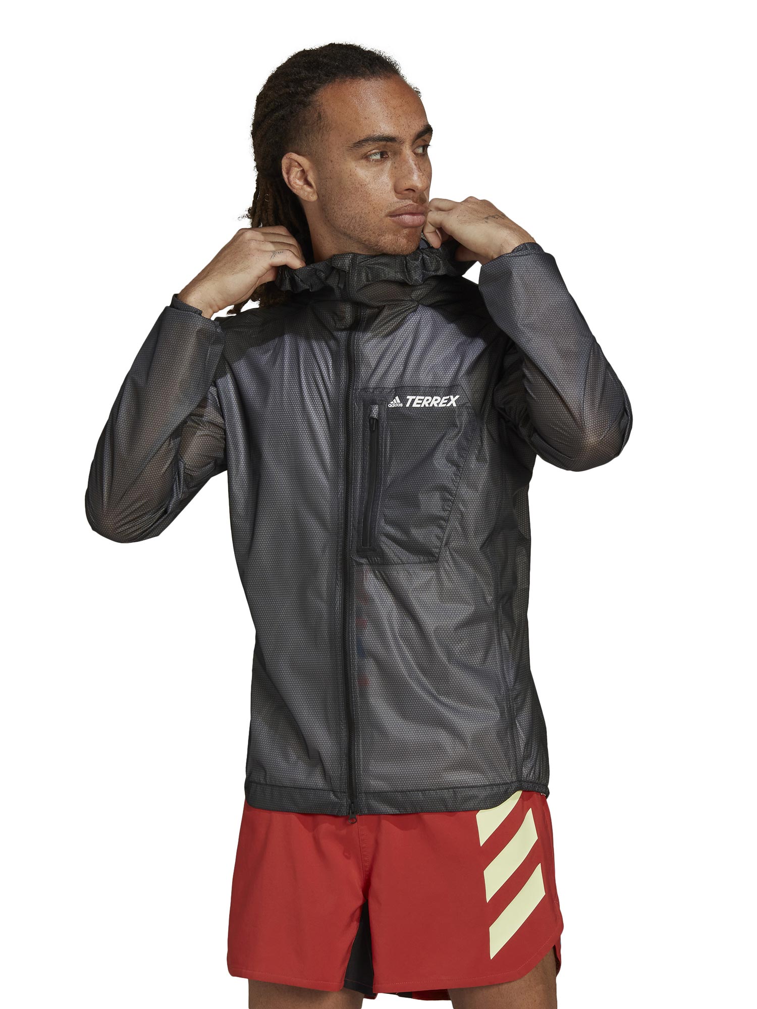 

Ветровка Adidas Performance Terrex Agravic 2.5-Layer Rain, черный