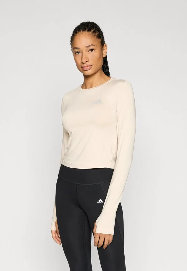 Футболка с длинными рукавами для бега Adidas Performance, Crystal Linen