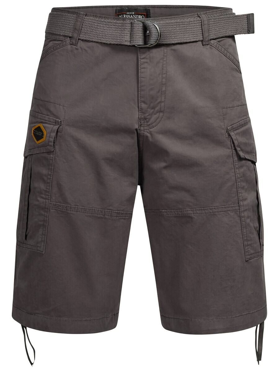 

Брюки Alessandro Salvarini Regular Cargo Pants, темно-серый