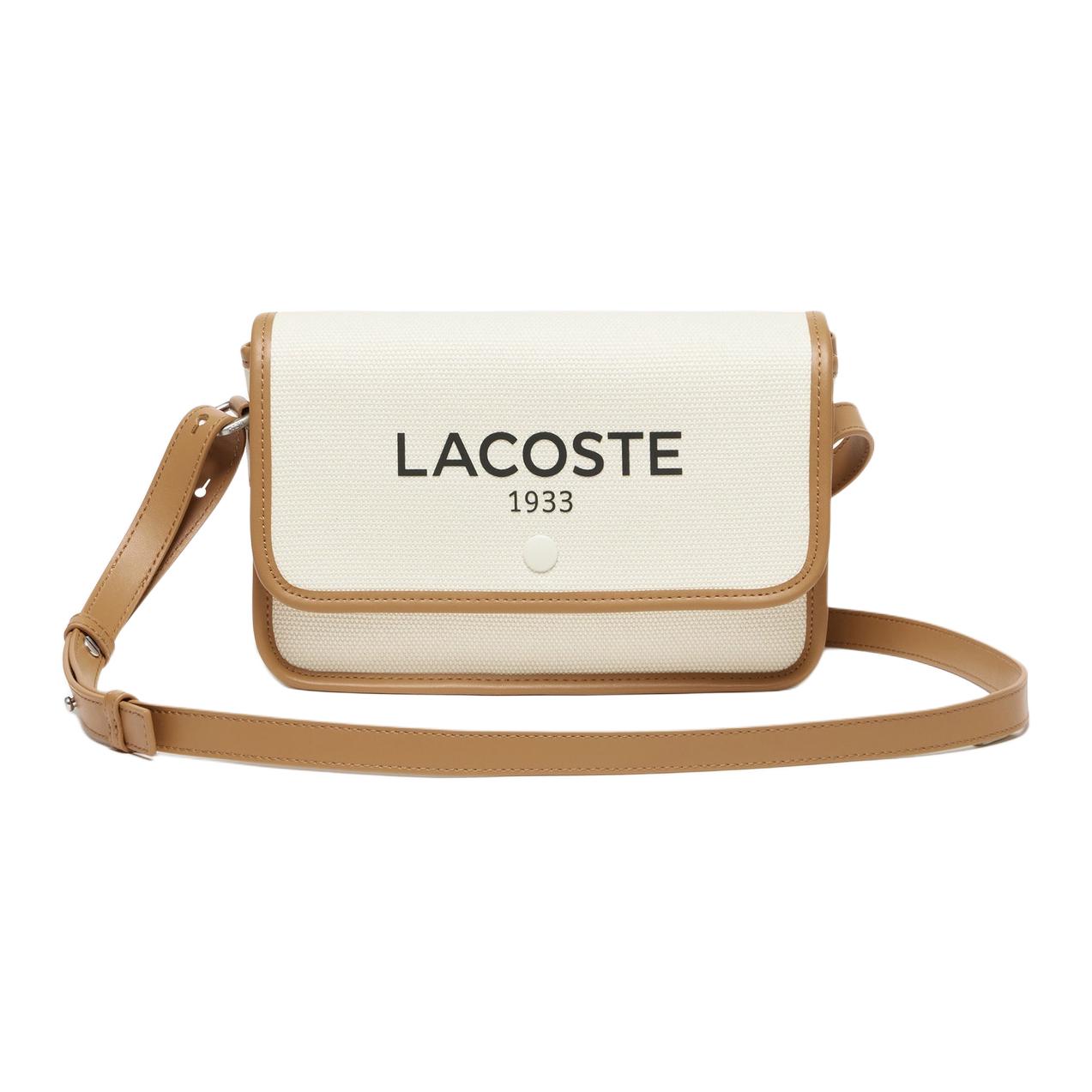 

Хлопковая сумка через плечо, женская сумка Regular Tan LACOSTE, tan
