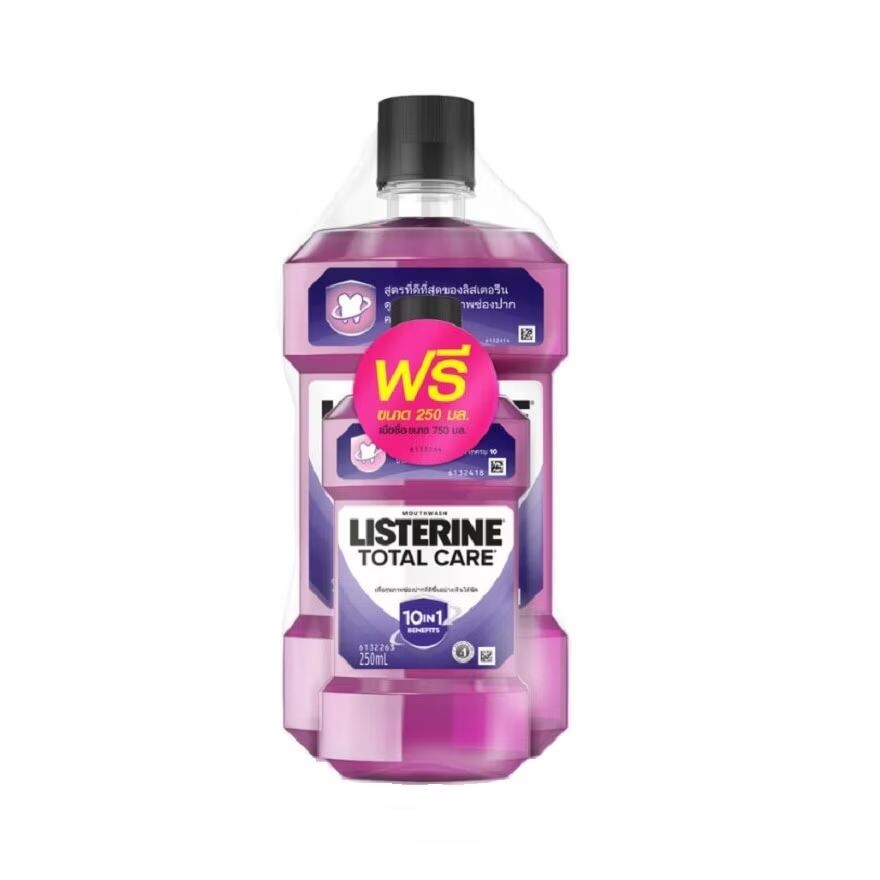 

Listerine Ополаскиватель для рта Total Care 750 мл.+250 мл, Purple