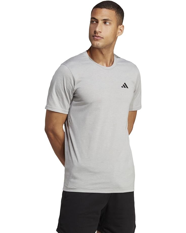 

Футболка adidas Training Essentials Feel Ready Training, цвет Medium Grey Heather/White/Black