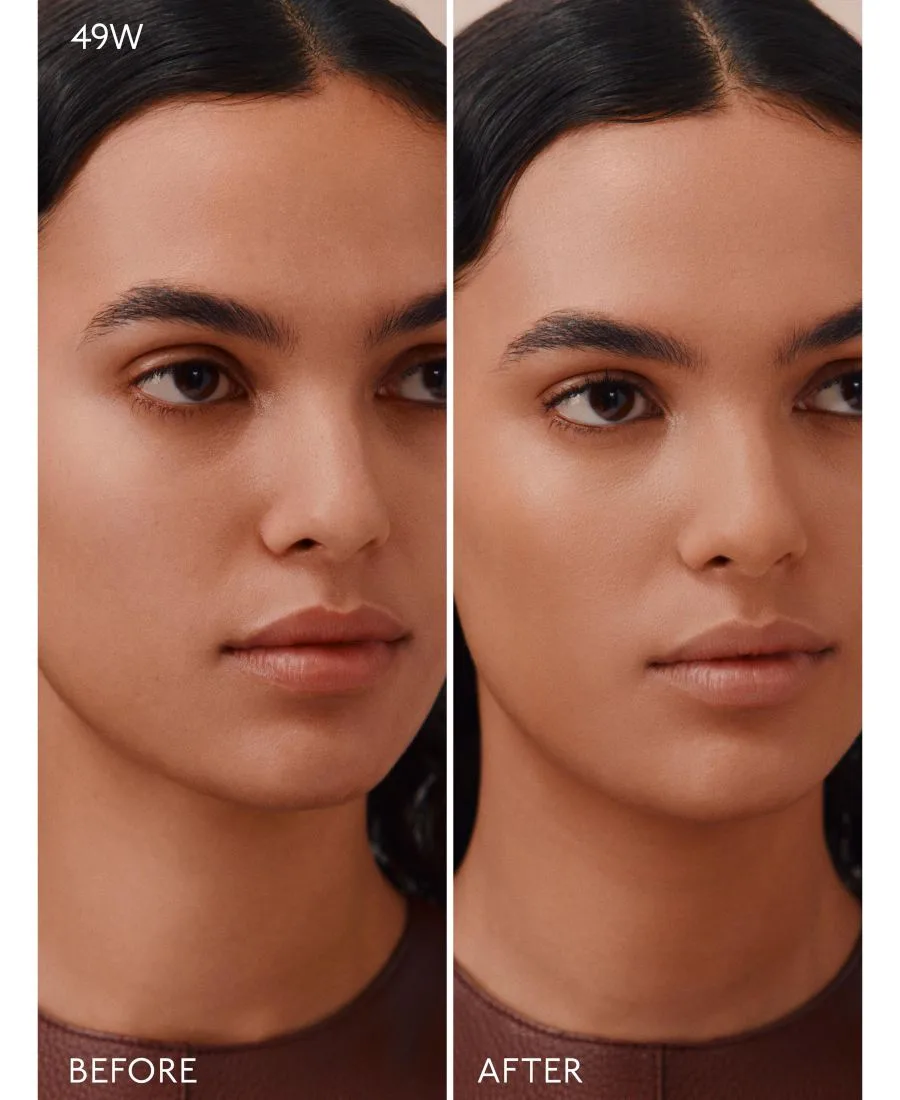 Тональная основа Plein Air, Luminous Matte Skincare Foundation, 1,11 унции HERMÈS, 41n cajou is a neutral medium бежевый — фото 4