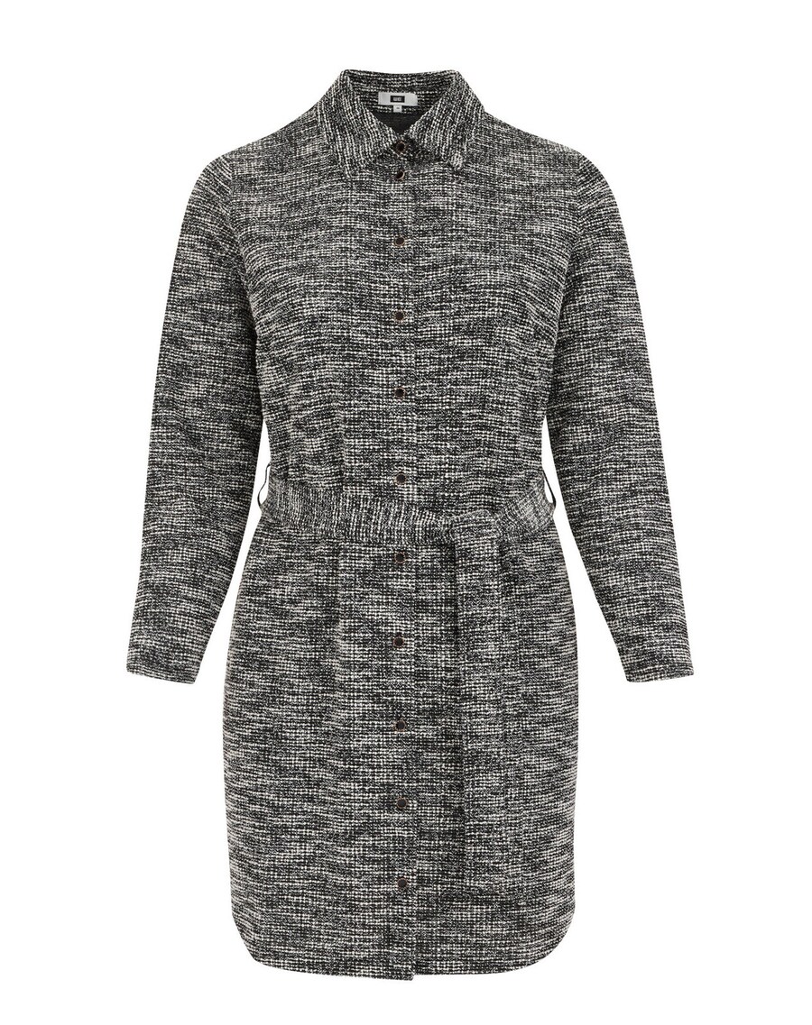 

Платье-рубашка WE Fashion, цвет mottled black
