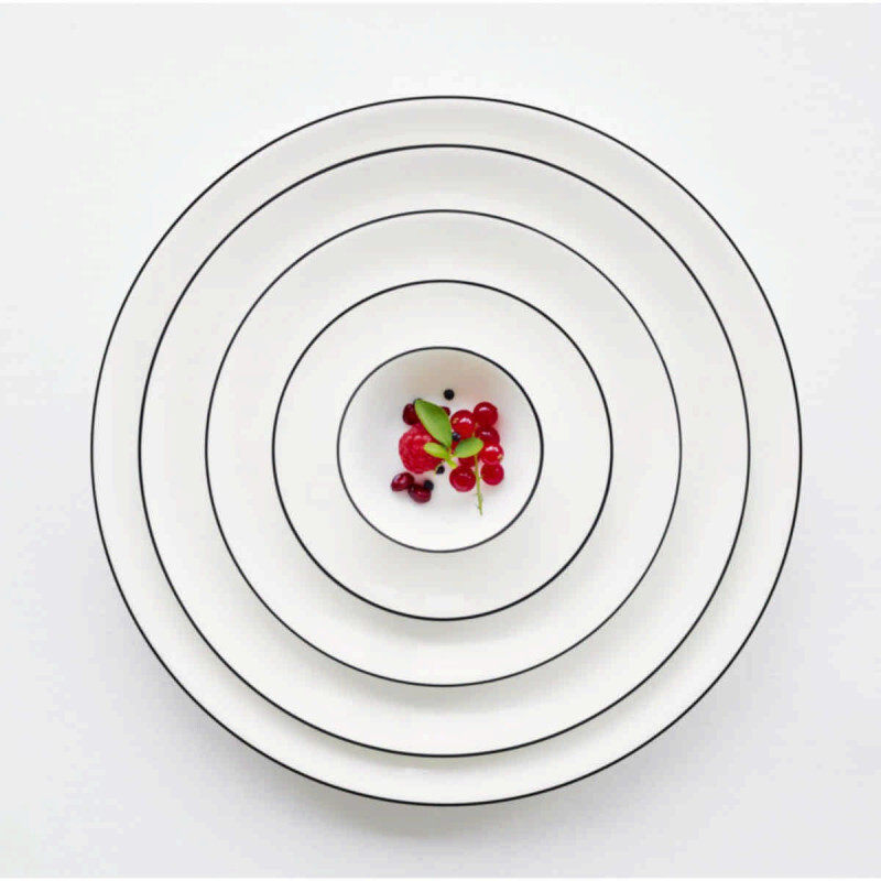 

Чаша ASA A Table Ligne Noire d: 9 см / высота: 3 см / 0,07 л ASA SELECTION, белый черный