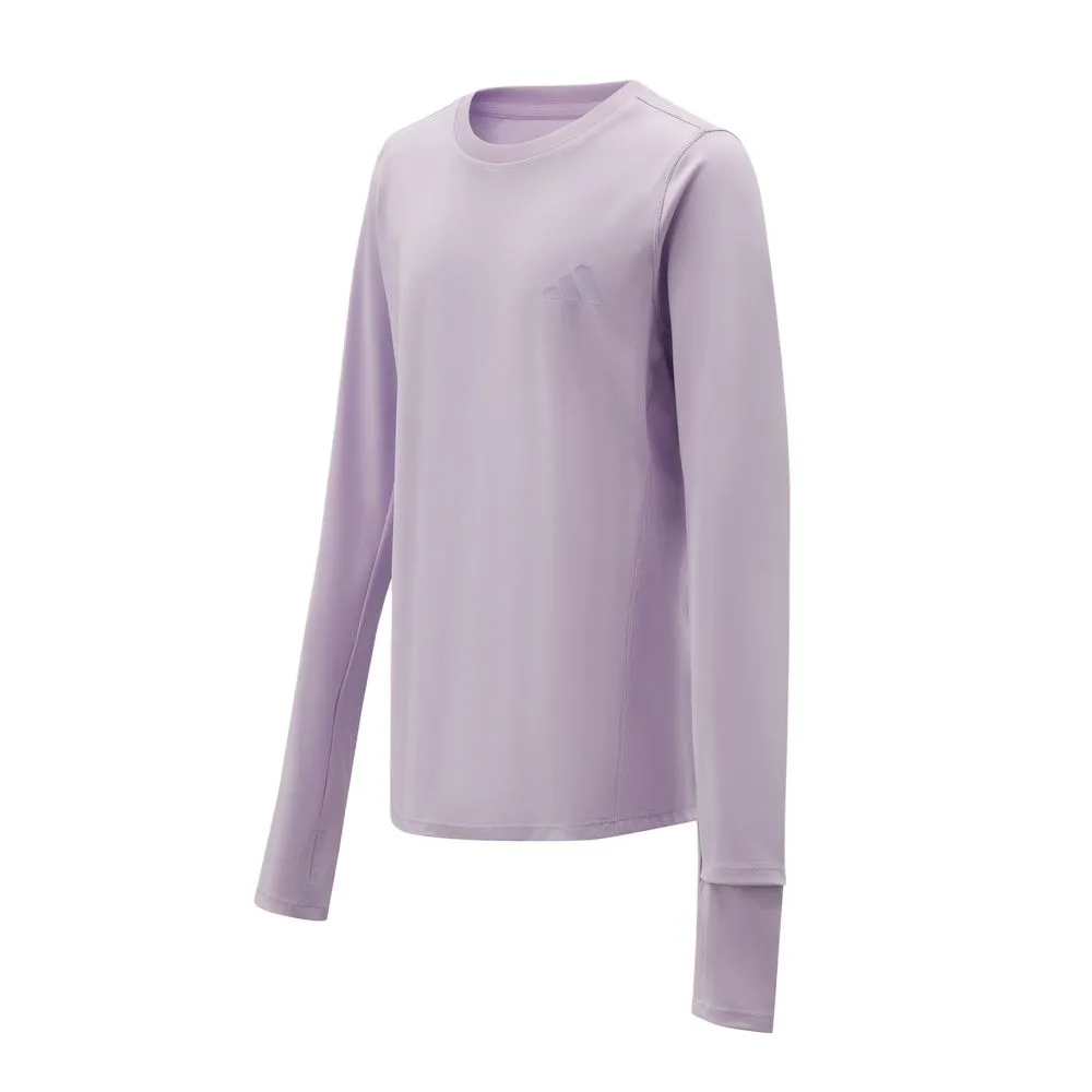 Футболка для детей с круглым вырезом Adidas, Ice Lavender — фото 4