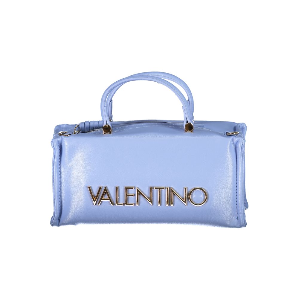 

Женская сумка из полиэтилена светло-синего цвета Valentino Bags