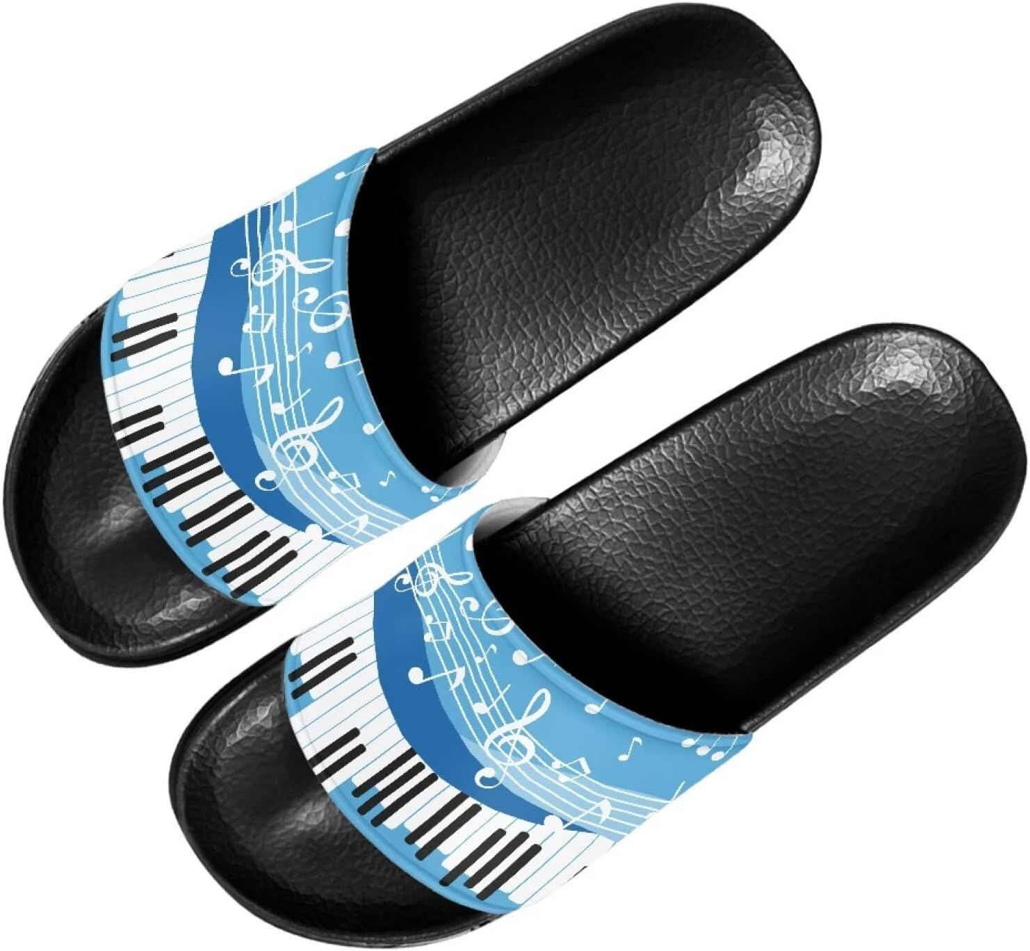 

Женские мягкие нескользящие сандалии Forchrinse, плоские шлепанцы для пляжа, бассейна, душа и дома, синий