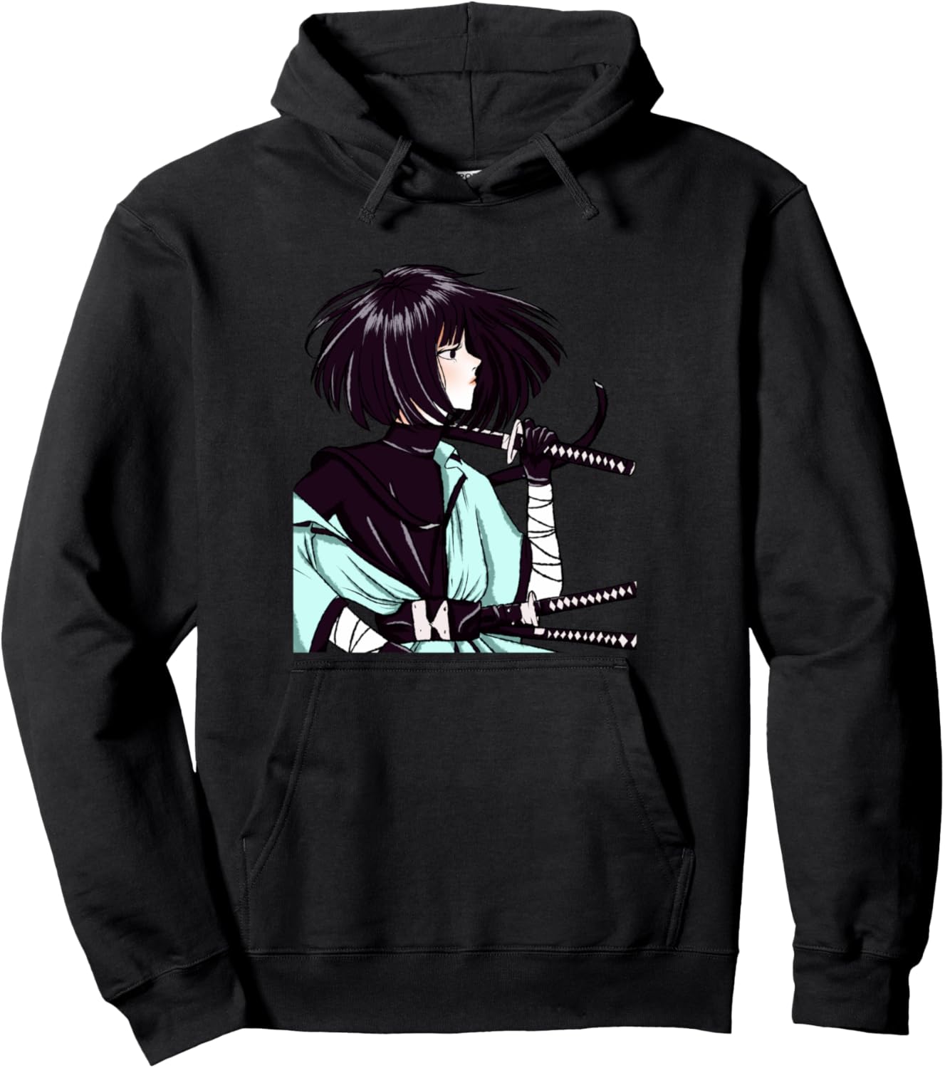 

Худи с изображением японской воительницы-самурая, черная Samurai Bushido Japan Japanese Art, Черный, Худи с изображением японской воительницы-самурая, черная Samurai Bushido Japan Japanese Art