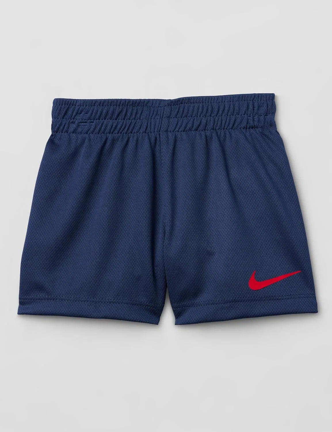 Набор футболка и шорты Dri-FIT Just Do It Nike, белый/темно-синий — фото 4