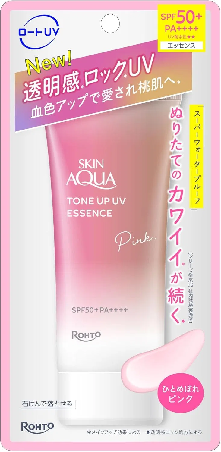 Солнцезащитный крем Skin Aqua Tone Up UV Essence Pink 70 г