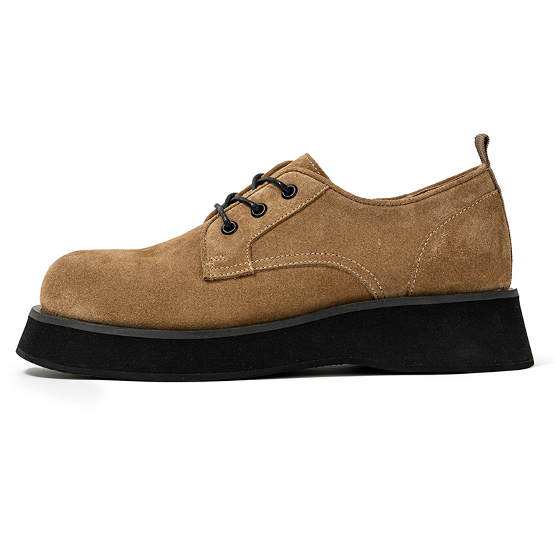 

New Korea Мужские повседневные туфли мужские низкие черно-серые/серые/верблюжьи - верблюжий, цвет Camel