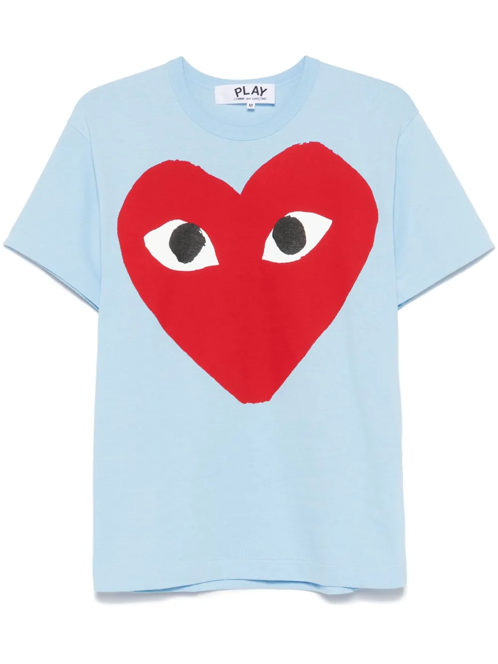 

Футболка с принтом Comme Des Garçons Play, синий