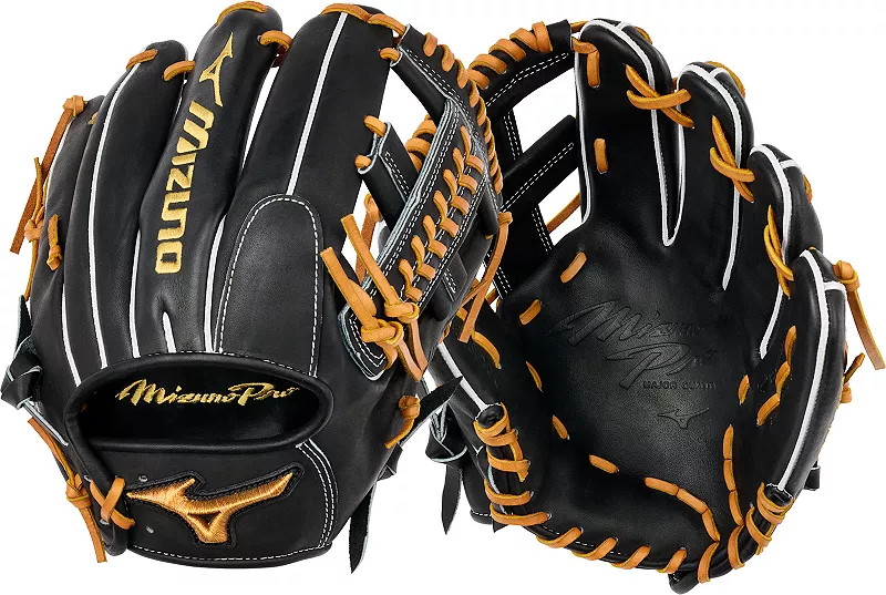

Перчатки Mizuno серии Pro 11,75 дюйма, черный/коричневый