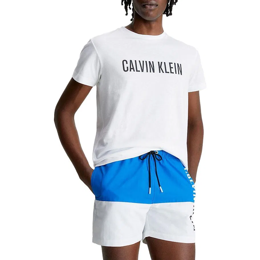 Футболка с круглым вырезом Calvin Klein White — фото 4