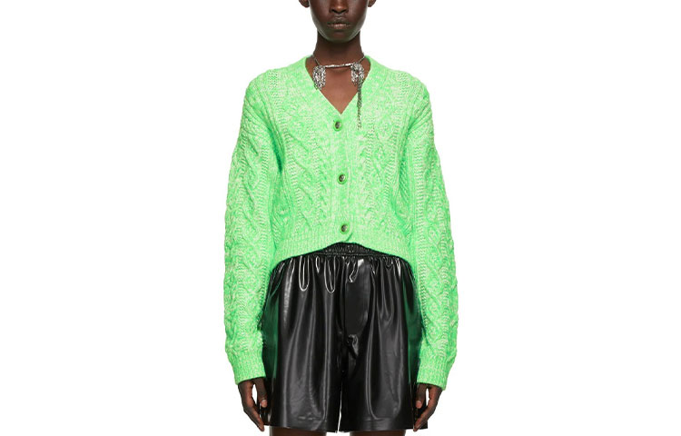 

WE11DONE Топ SS21 Knitwear Women's Green