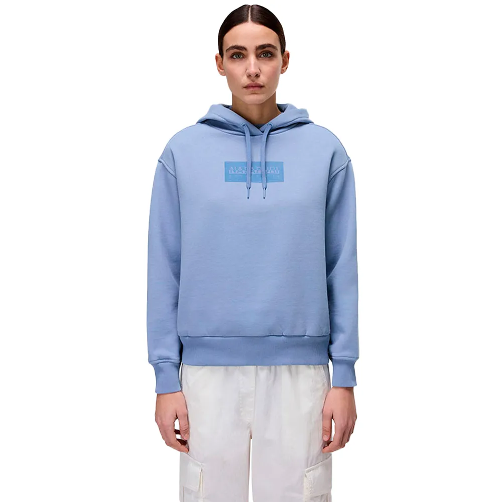 

Худи Napapijri Box Logo, синий