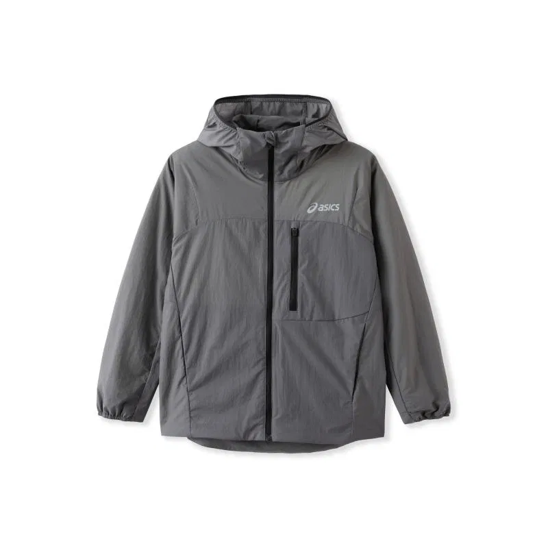 Детская ветровка ASICS Soft Shell Jacket Lightweight с флисовой подкладкой серая