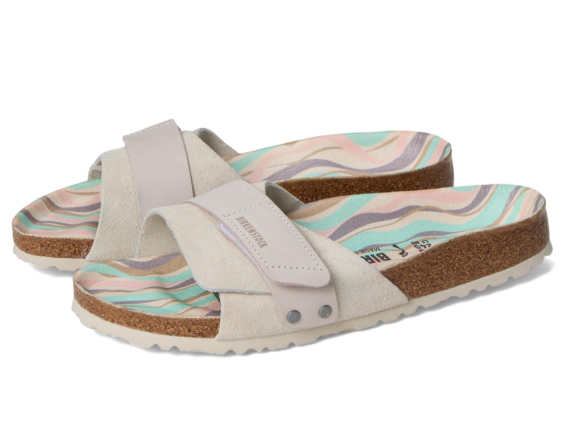 Сандалии Birkenstock Oita Printed Footbed, Antique White