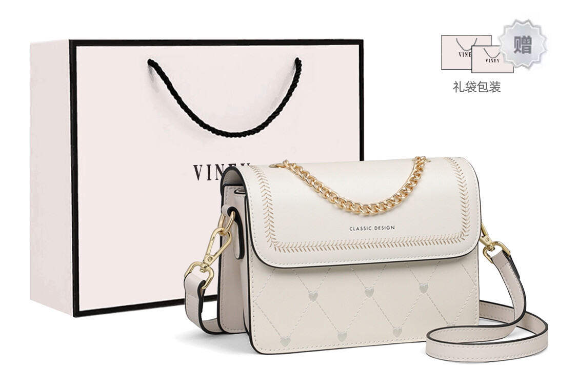 

Женская сумка через плечо Viney, От белого