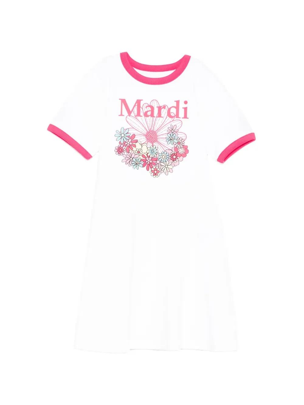 Платье Flowermardi jardin Mardi Mercredi Les Petites, белый
