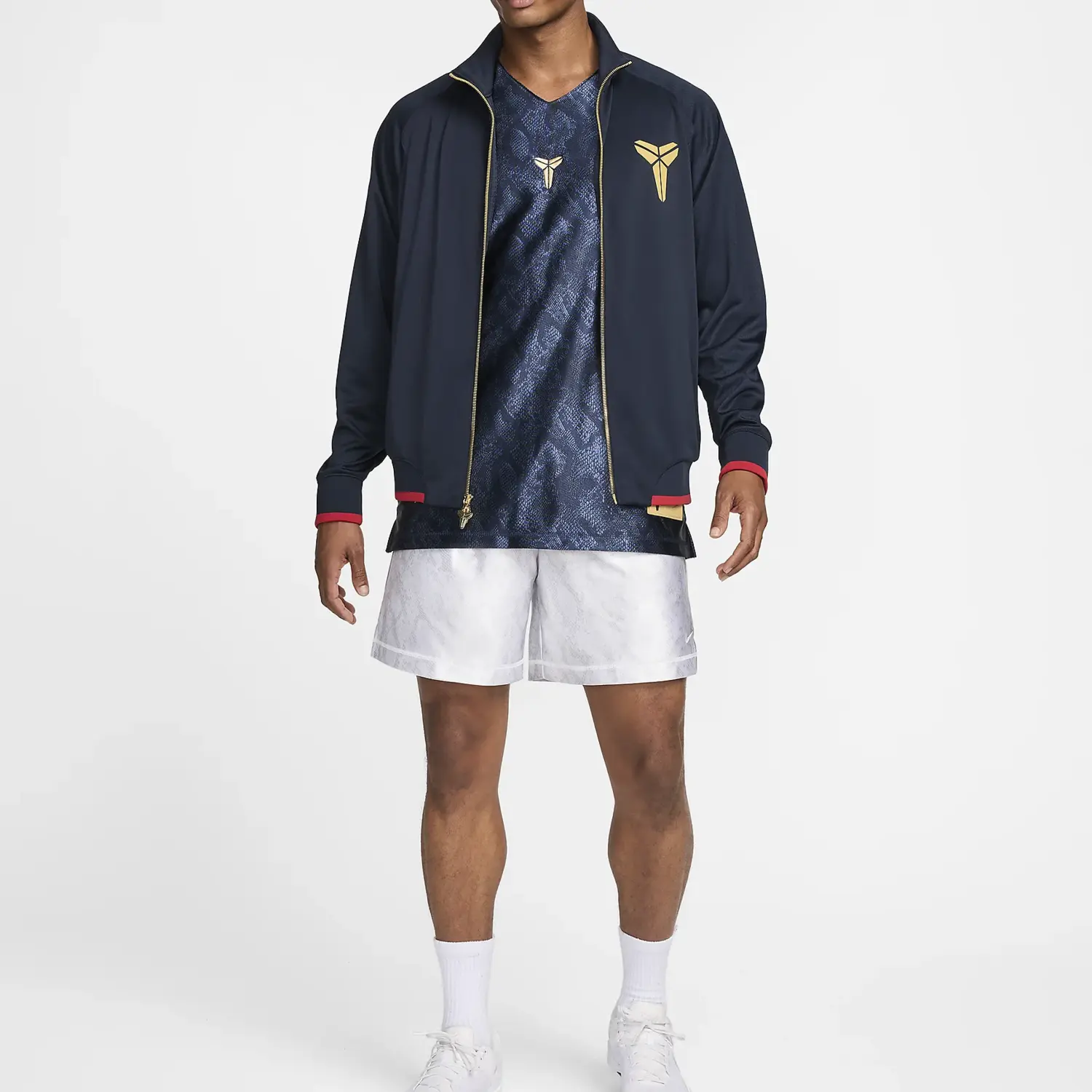 Куртка мужская красная/черная Nike, красный/черный — фото 3