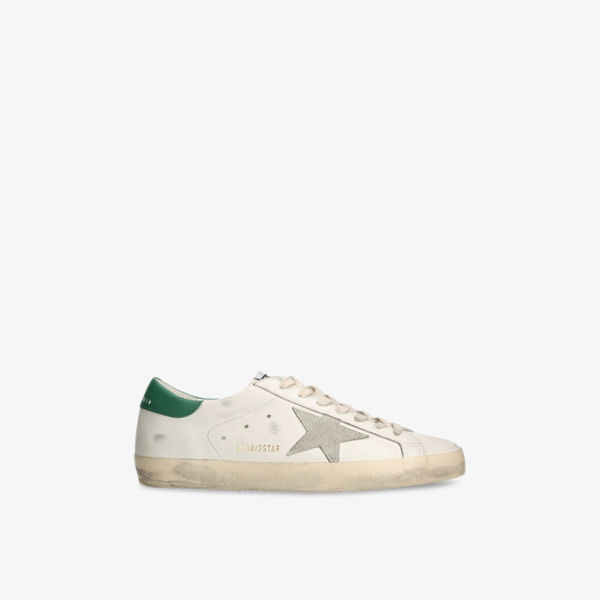 

Мужские кроссовки Golden Goose Adidas Superstar из кожи, мультиколор