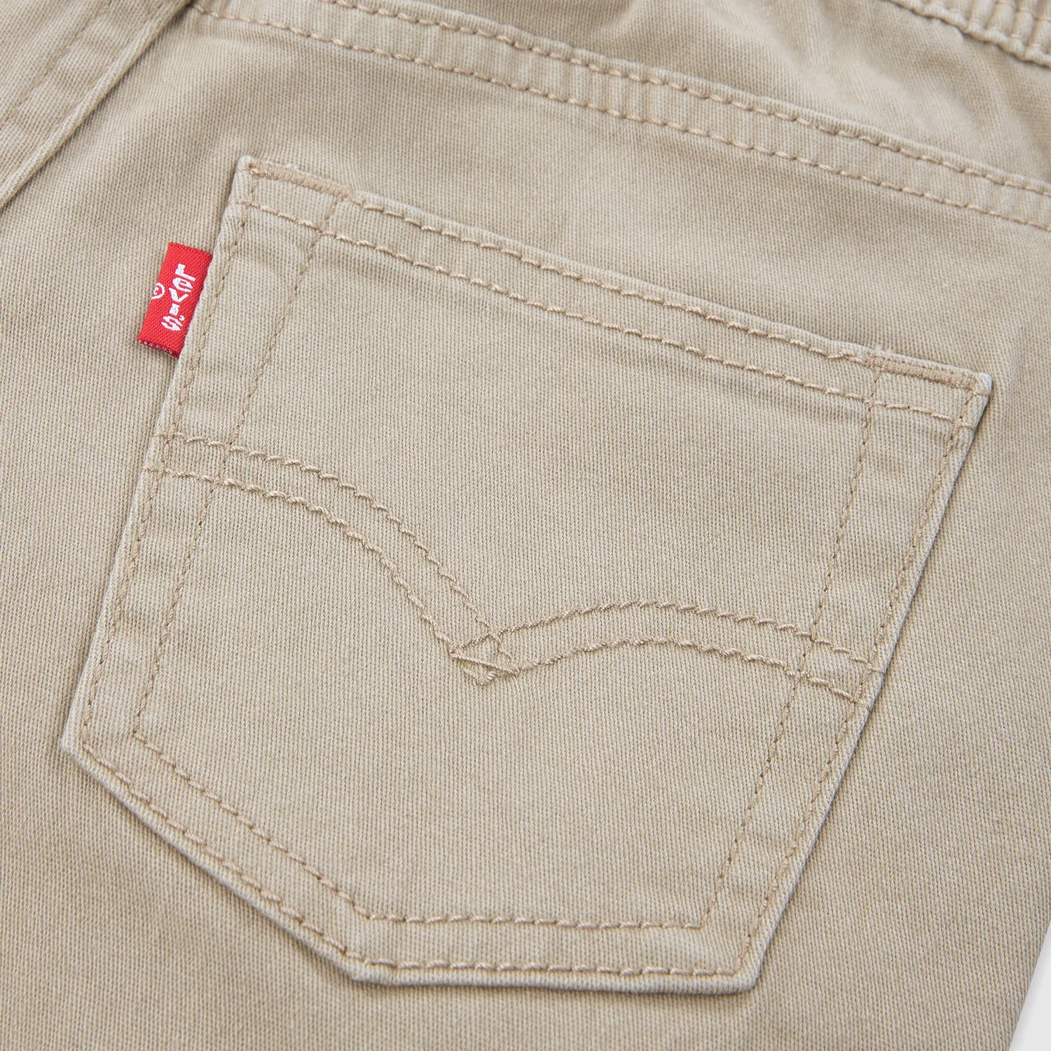 Удобные спортивные брюки-карго для мальчиков 4-7 лет Levi's, Brown — фото 3