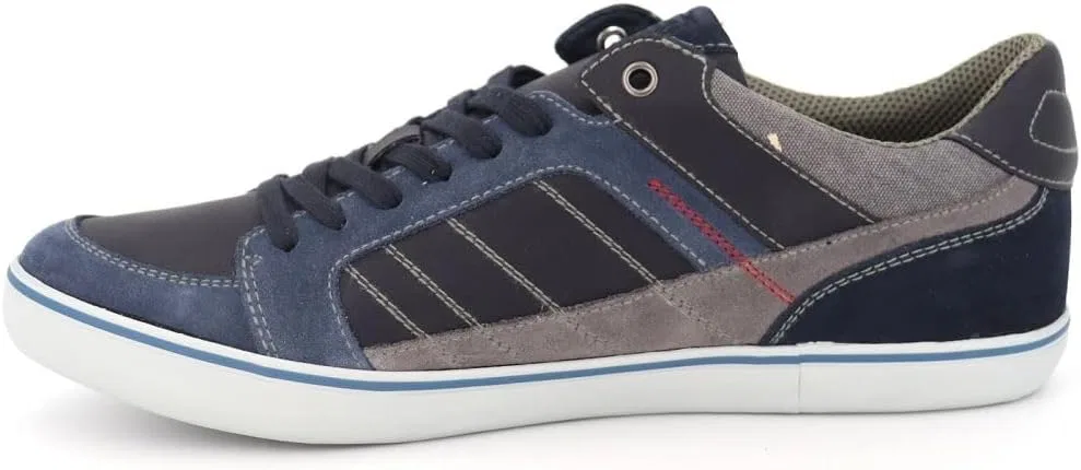 Мужские низкие кроссовки Geox U Box F, Blue Navy Lt Navycf4B4 — фото 4