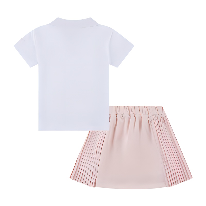 Nike Комплект с юбкой для детей 3-7 лет Swoosh Echo Pink — фото 3