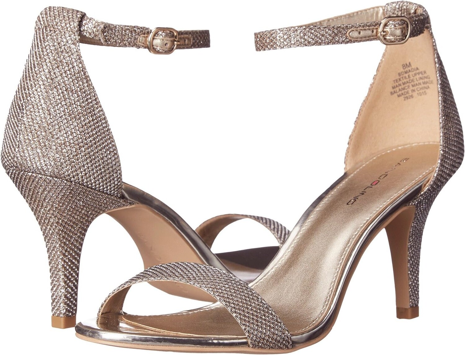 

Туфли Bandolino Madia, цвет Gold Fabric