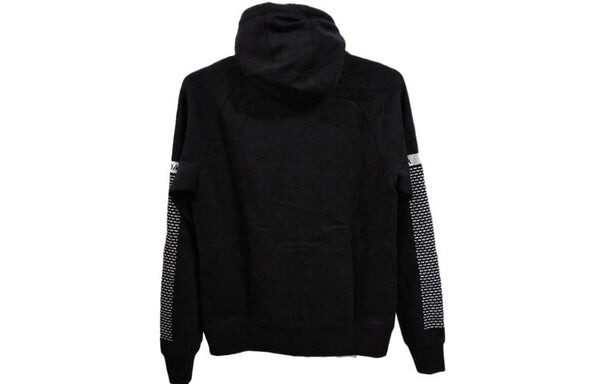 Толстовка Men's Air Jordan Numeric Printing Zipper Sports Jacket Black, черный — фото 2