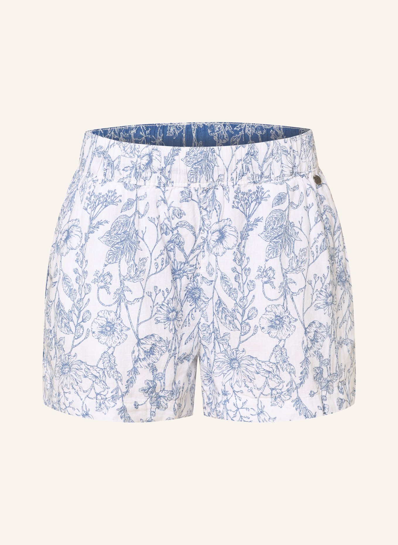 

Шорты Darcy с льном Pepe Jeans, мультиколор