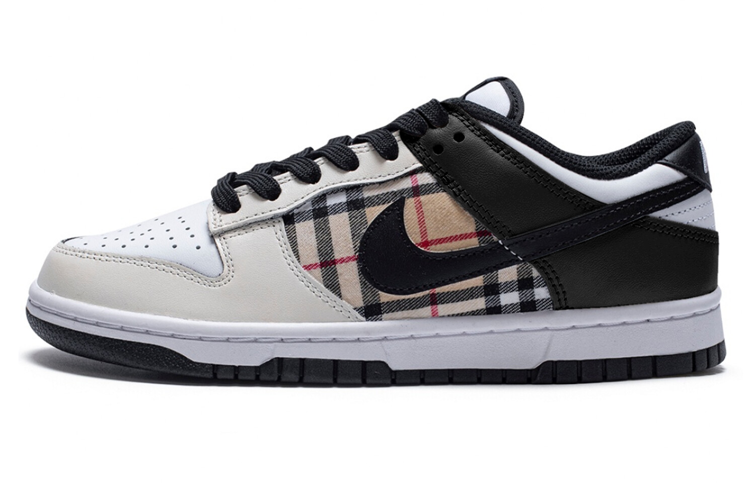 

Кроссовки Nike Dunk Skateboarding Shoes Men Low-top Fossil/Black/Fossil, цвет Off White