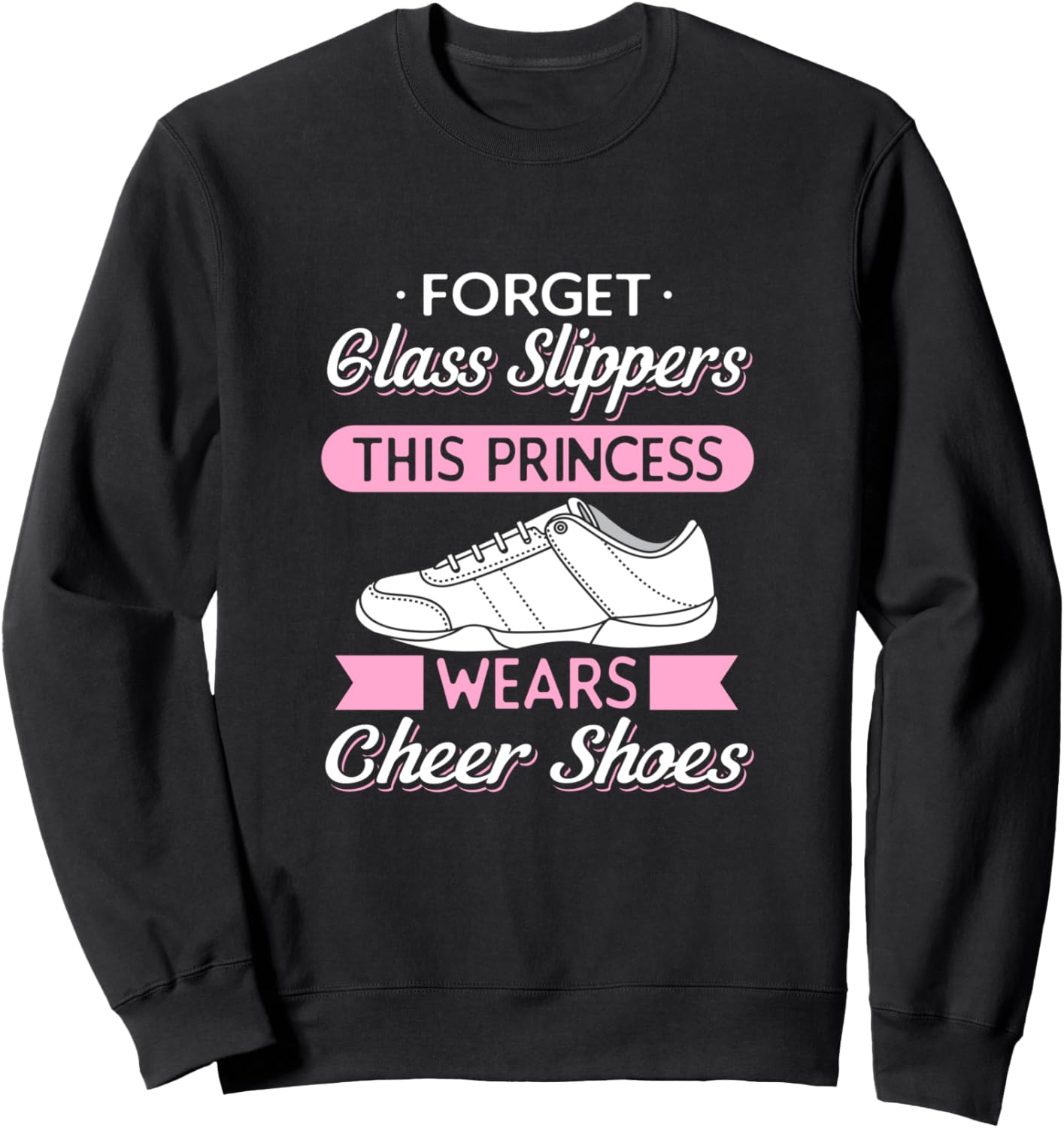 

Спортивная толстовка «Забудьте о хрустальных туфельках! Эта принцесса в туфлях для чирлидинга», черная Cheerleading Sports Funny Cheerleader Dance Design, Черный, Спортивная толстовка «Забудьте о хрустальных туфельках! Эта принцесса в туфлях для чирлидинг